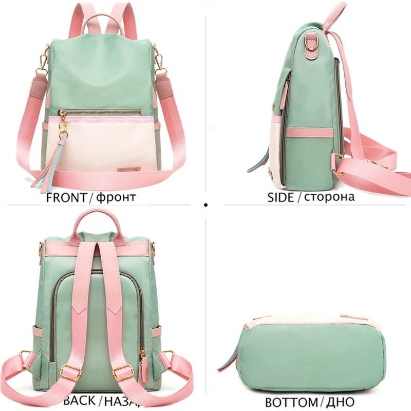 

Fashion Anti Theft Backpack Women Lightweight Waterproof School Bags for Girls Large Capacity Backpacks Travel Bags Mochila 2020