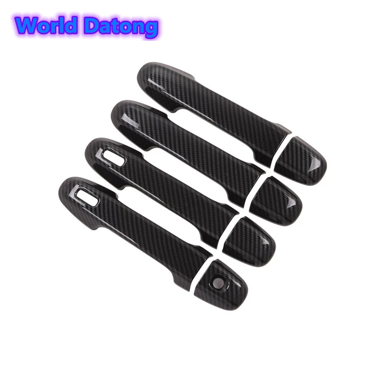 Автомобильная боковая дверная ручка Крышка отделка с умными отверстиями для