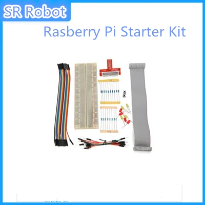 Набор для начинающих Rasberry Pi GPIO Cable T удлинитель макетная плата Jupont кабель кнопка