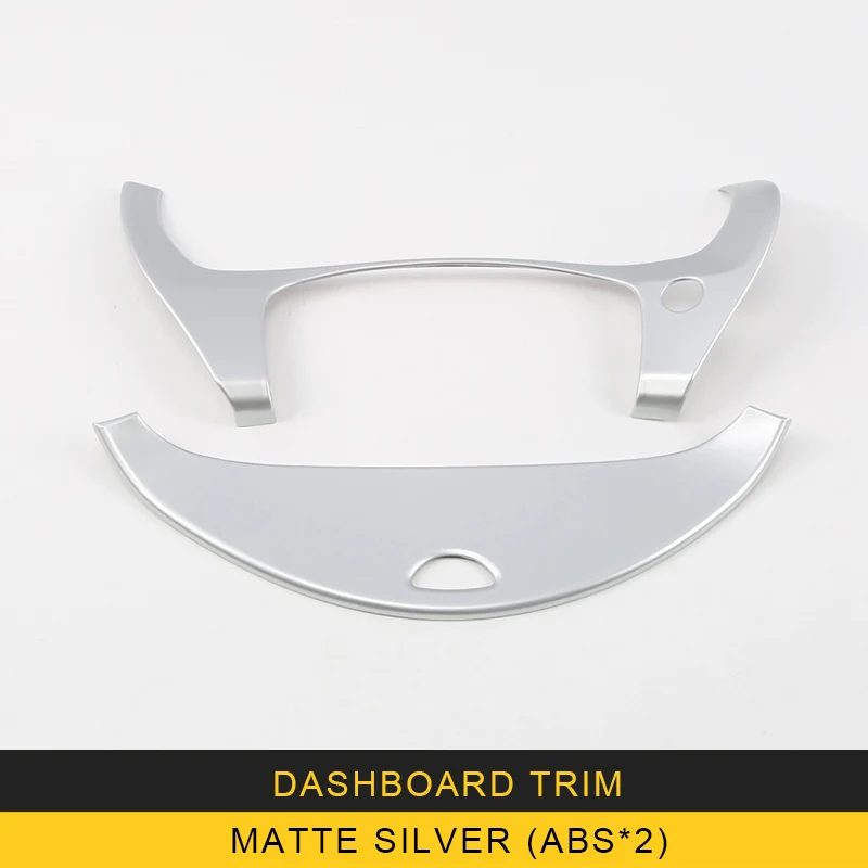

CARMANGO For Jaguar XE 2018 Auto Car-styling Dashboard trim instrument panel trim Stickers Covers Interior Accessories