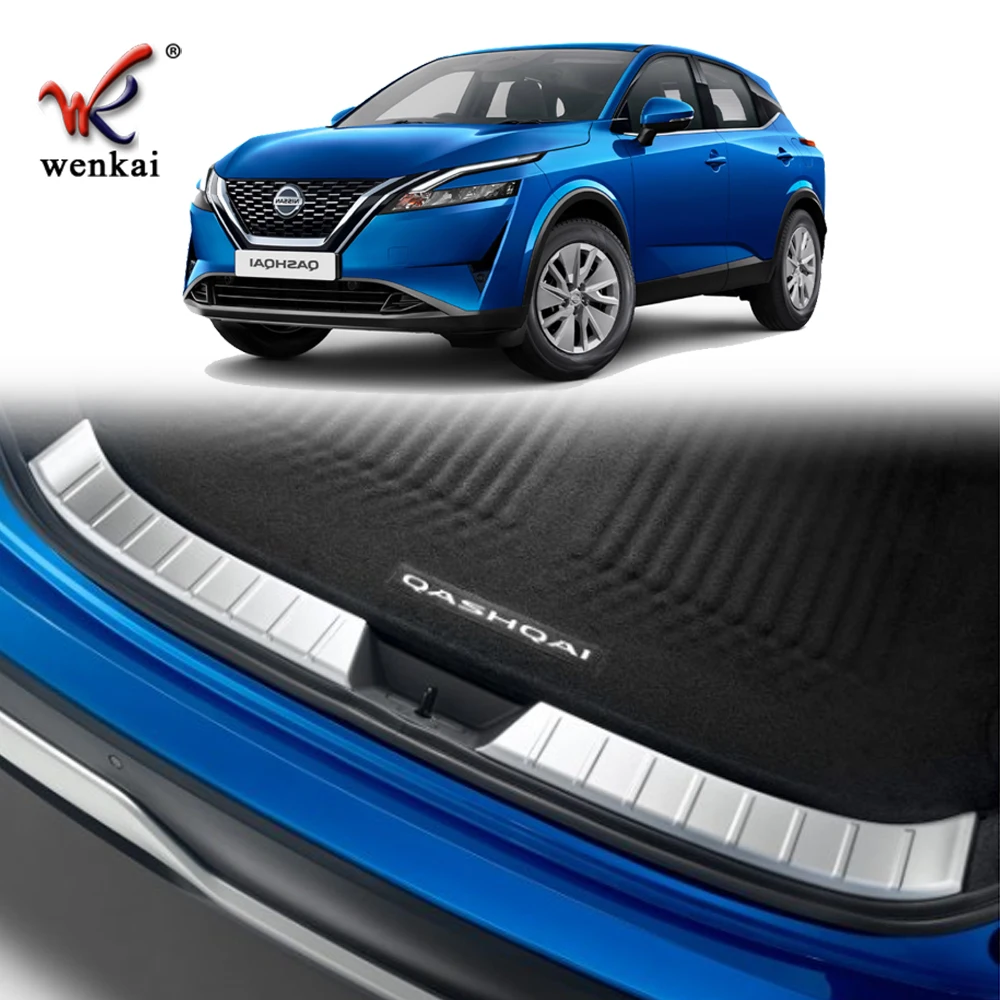 

Накладка на ножку заднего бампера для Nissan Qashqai J12 2021 2022 Защитная Внутренняя крышка