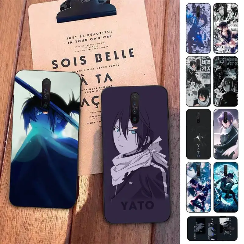 

TOPLBPCS Noragami Anime Phone Case for Redmi 5 6 7 8 9 A 5plus K20 4X S2 GO 6 K30 pro