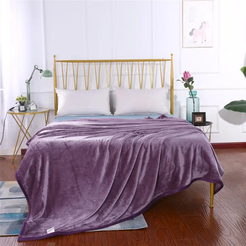 Новое супермягкое Фланелевое Норковое одеяло покрывало постельное белье