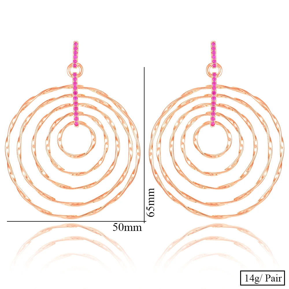 GODKI новые модные круглые серьги с кисточками для женщин свадебные кубическим