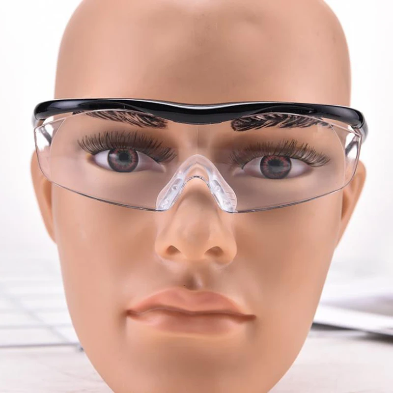 Синяя пленка смолы очки для чтения с большим обзором дальнозоркости