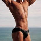 Мужские трусы с заниженной талией, Сисси-трусы с U-образным мешочком, удобное нижнее белье из модала, гей-трусы OR6103, комбинация нижнее белье