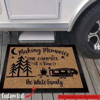 camper personalized custom rubber door mat bath indoor floor rugs absorbent mat anti slip kitchen rug for home decorative