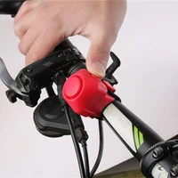 cycling accessories bike electronic loud horn 130 db warning safety electric bell police siren bicycle handlebar alarm ring bell