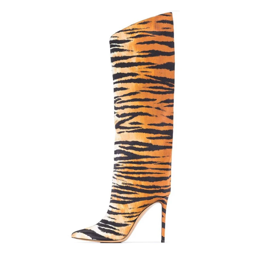 Женские сапоги на высоком каблуке 12 см красного зеленого и золотого цвета|Сапоги