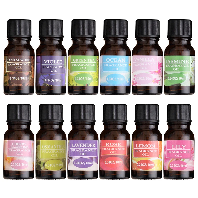 

10ML Essential Oils For humidifier Diffuser Essential Oils fragrance aroma diffuser Lavender Lemon Sandalwood Cherry JY7