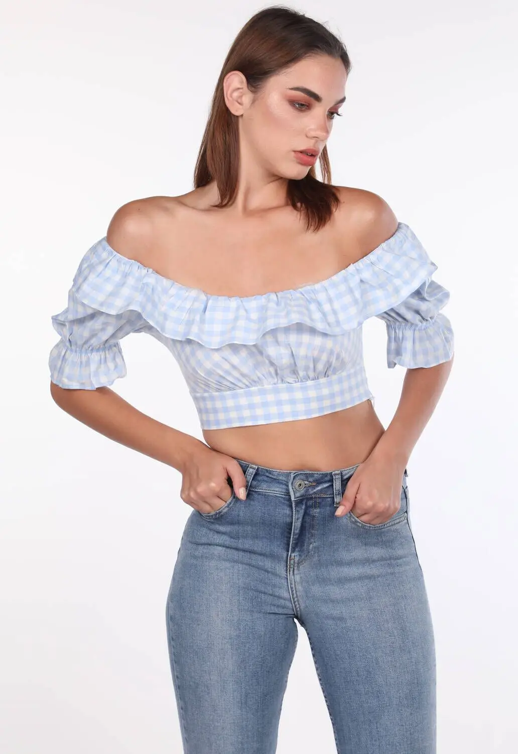 

Markapia Kareli Crop Bluz