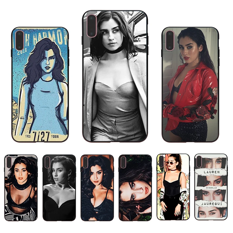

Soft TPU Back Phone Case Lauren Michelle Jauregui Morgad Shell For iPhone X 11Pro MAX 6 6S 5 5S SE 2020 7 8 Plus XS Max XR Coque