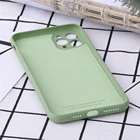 Жидкий силиконовый однотонный чехол для телефона iPhone 13 12 мини Мягкий тонкий чехол для камеры с полной защитой для iPhone 11 Pro Max