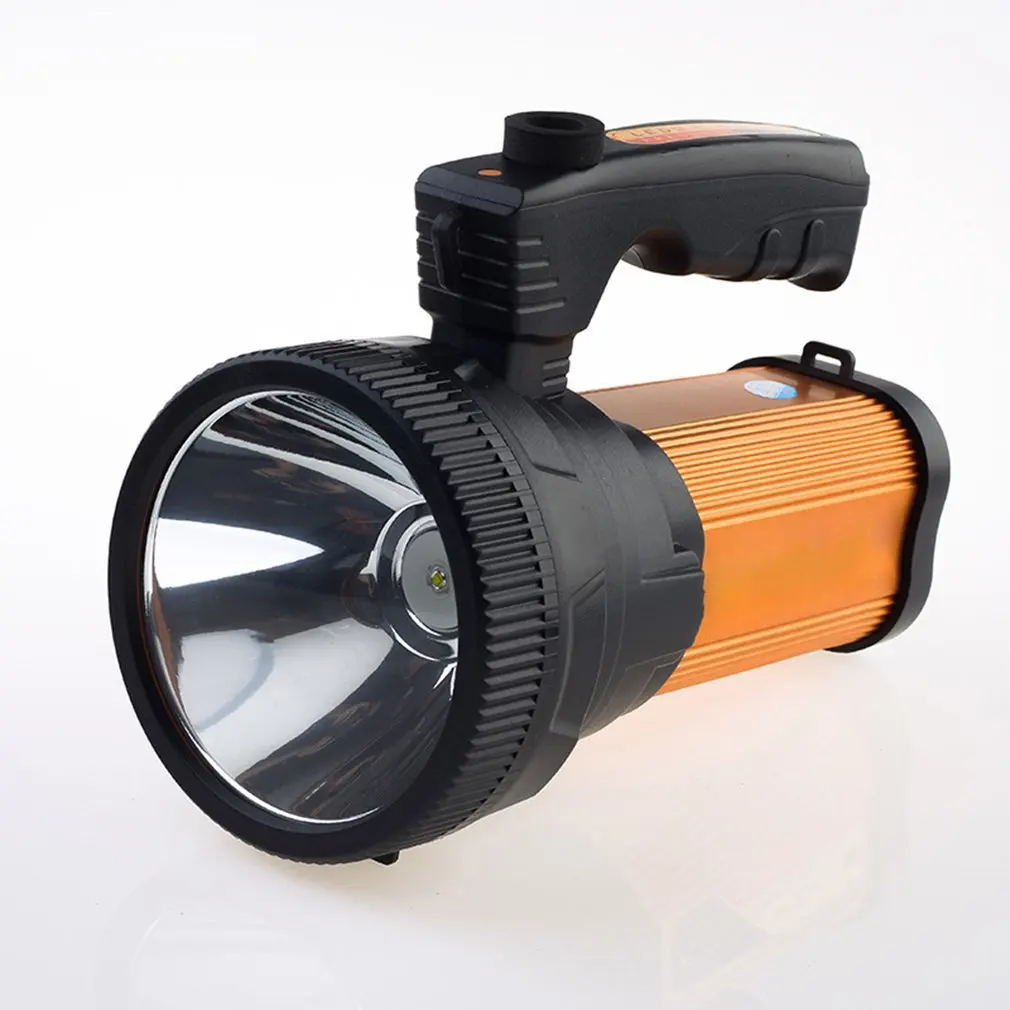 100 Вт супер яркий прожектор Портативный перезаряжаемый светодиодный фонарик для