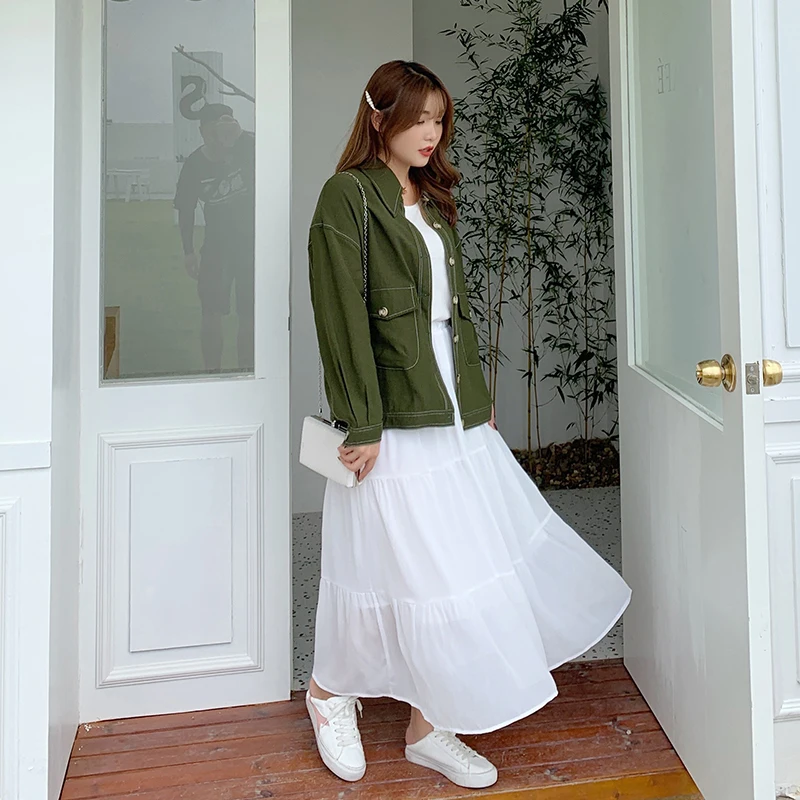 

Горячий продавец, женское осенне-зимнее свободное приталенное пальто большого размера, новая модель 2019 года, 2166