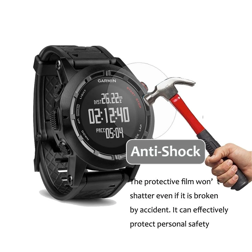 Взрывозащищенный экран для смарт-часов Garmin Fenix 2 GPS противоударные Смарт-часы