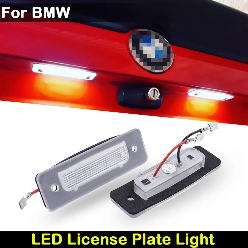 Задсветодиодный ная лампа для номерного знака BMW E30 E12 E28 E24 E23 E26 Z1|Сигнальная лампа|