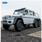 Модель автомобиля WELLY 1:24 Mercedes-Benz G-Class G63 6X6, модель автомобиля из сплава, модель автомобиля, украшение, коллекция, подарок, игрушка, литье под давлением