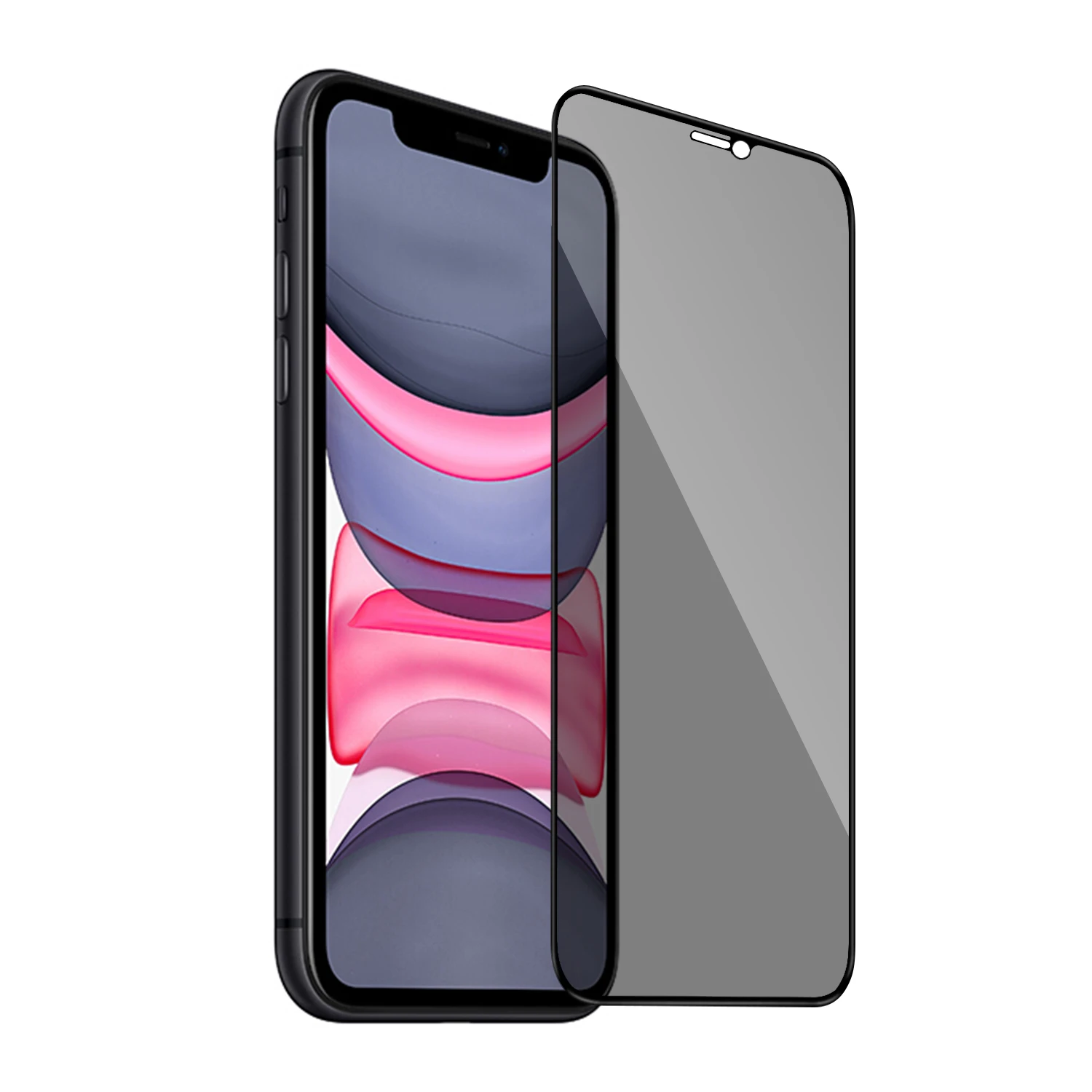 

Full Cover Privacy Screen Protector For iPhone 11 12 Pro Max Mini Anti-spy Film For iPhone X XR XS Max Anti Glare Tempered Glass