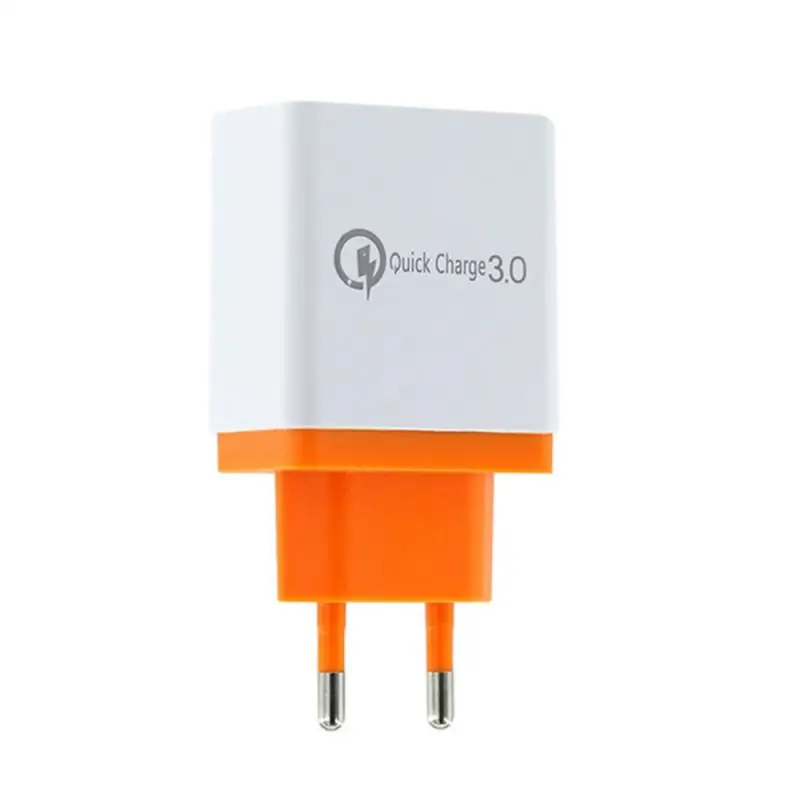 Сетевое зарядное устройство QC 3 0 адаптер с европейской вилкой быстрое USB для Samsung