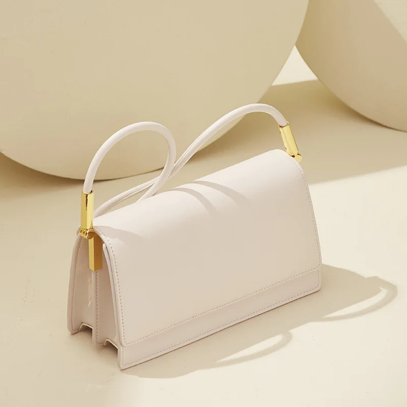 

Luxury Square Shoulder Bag Women Leather Vintage White Summer Crossbody Small Bag Women Fashion Korean Borse Bags AE50DJ