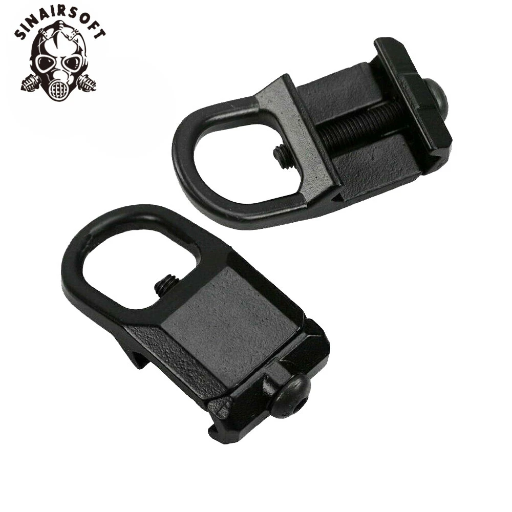 

Tactical Quick Detach RSA GBB Buckle QD Sling Steel Mount Attachment Adapter Fit 20mm Rail Hunting Airsoft Rifle Accessories