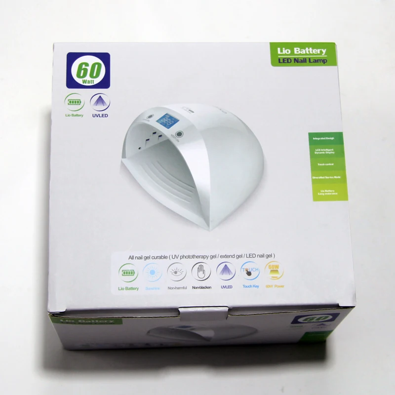 Беспроводные УФ светодиодные лампы для ногтей сушилка 48 Вт перезаряжаемая