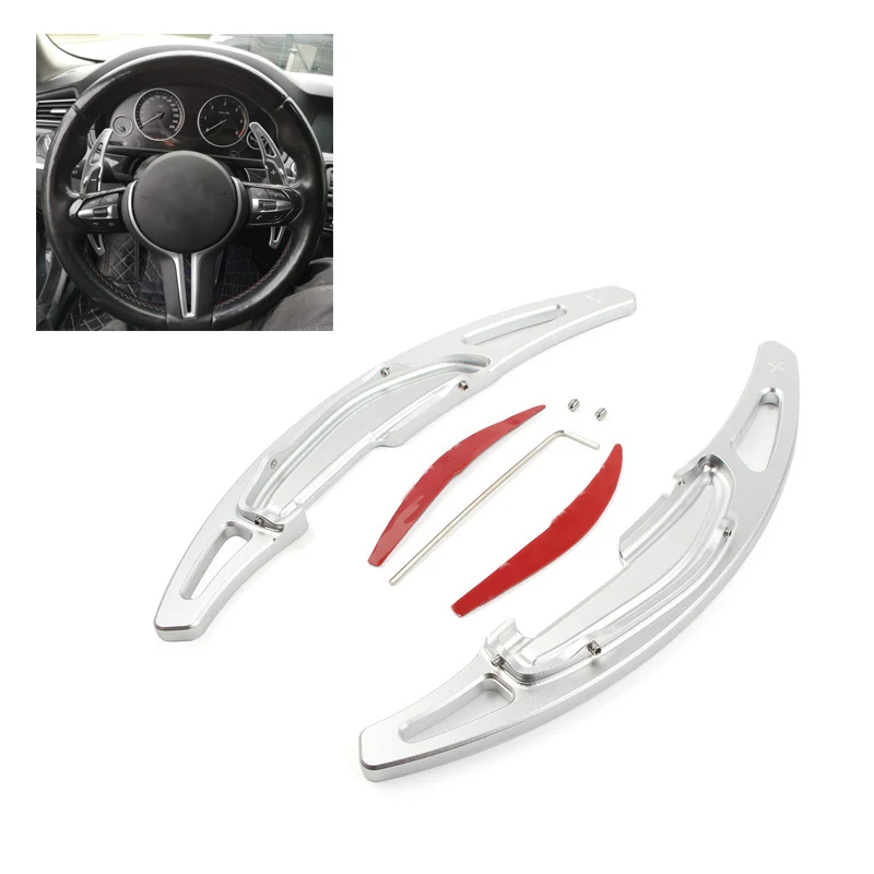 Рулевое колесо сдвига весло из алюминиевого сплава для бмв M2 M3 M4 M5 X5M X6M F87 F85 F86 F80 F82