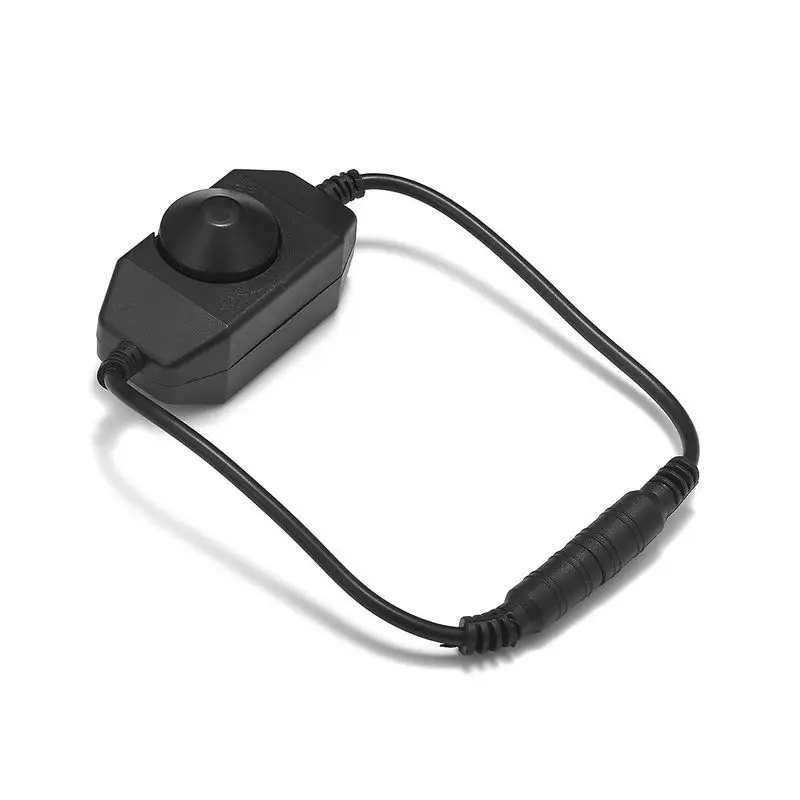 Светодиодный Одноцветный диммер DC 12 В 24 регулируемый регулятор яркости для