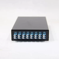 promotion 16 cores fiber optic termination box sclc pgtailadapter with 8 ports patch panel ftth distribution box