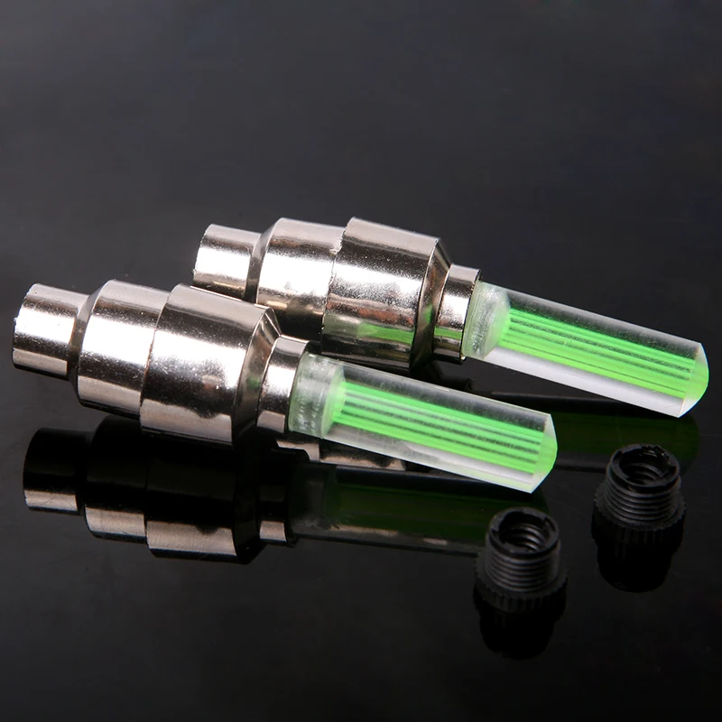 2 шт велосипед горячие колеса сопло огни красочные клапанные сердечники | Спорт и