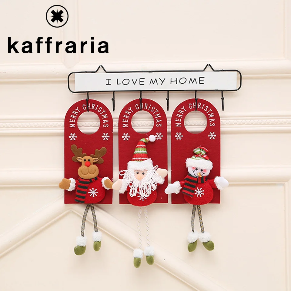 Рождественский Декор Рождественские Подвески украшения Мультяшные подвески для