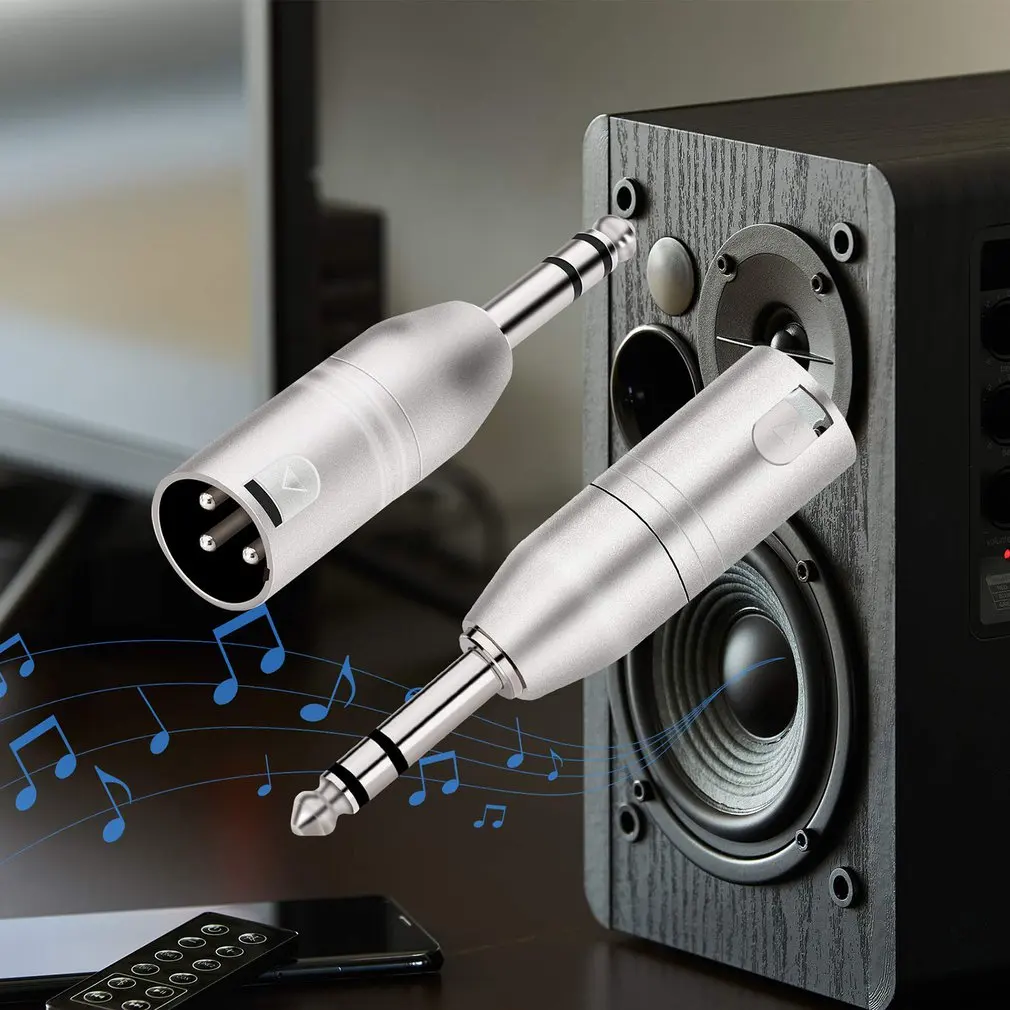

3.5 Mm Revolving XLR Audio AV Conversion Cable Computer Audio Power Amplifier Mixer High-fidelity Adapter Plug