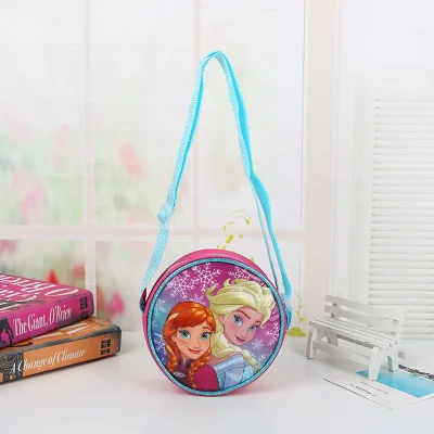 Disney Princess Frozen Детский кошелек для монет сумка с изображением Эльзы на плечо