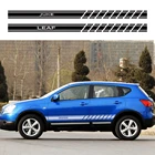 Наклейки на дверь автомобиля и боковые наклейки для Nissan Qashqai Juke Leaf Micra Sentra патруль Maxima Murano Tiida Pulsar Altima Rogue Sylphy