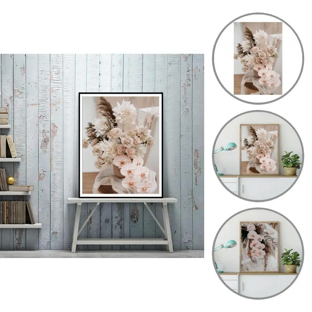 

2 Styles Fashion Cololrful Assorted Floral Pattern Large Painting Fabric Art Painting Professionally Printed for Hotel