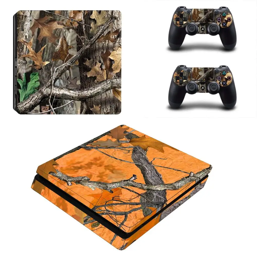 Синие белые серебристые металлические наклейки для консоли Sony PlayStation 4 и