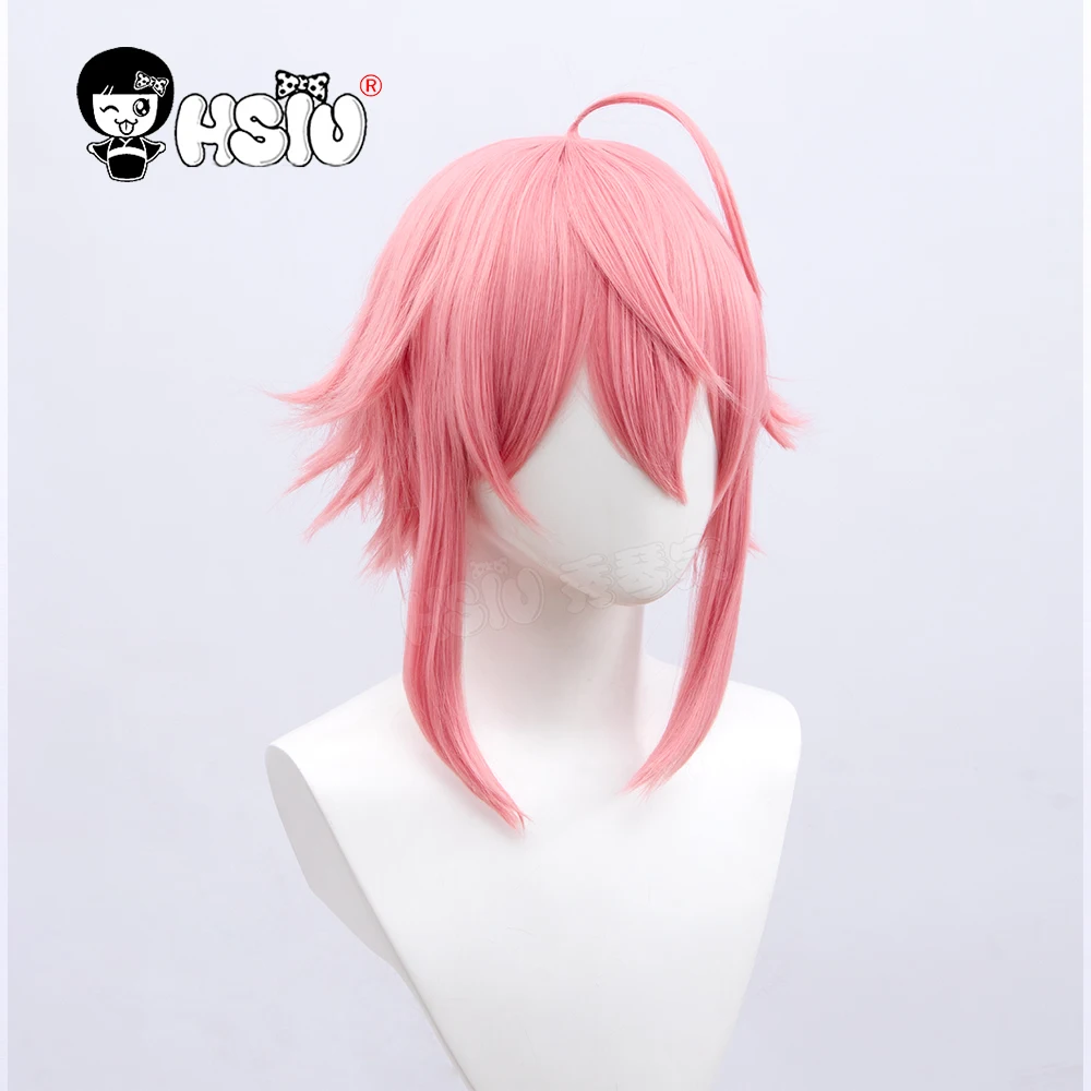 

Himemiya Tori cosplay wig Anime Ensemble Stars cosplay HSIU pink short hair Free brand wig Cap Ensemble Stars wig