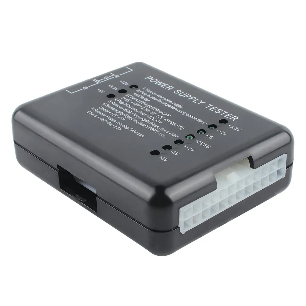 Hot Worldwide Power Supply LED 20/24 Pin for PSU ATX SATA HDD Tester Checker Meter PC Compute | Компьютеры и офис