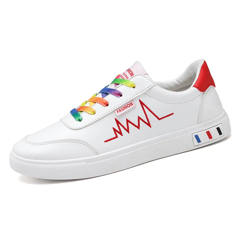 

Summer Men Shoes White Shoes Men Korean Version of The Trend of Student Casual Shoes Wild Ins White Sneakers