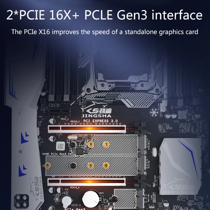 

X99-E8I DDR4 материнская плата для компьютера Xeon E5 LGA 2011-3 V3V4 процессоры PCIE X16 PCIE Gen3 полная скорость M.2 высокая скорость быстрая доставка