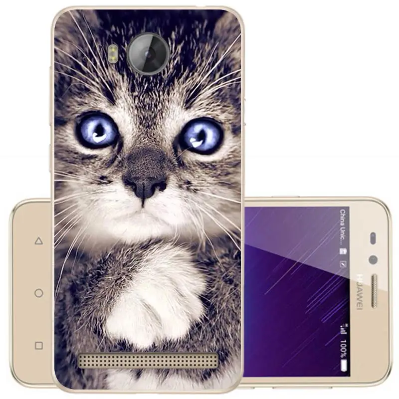 CROWNPRO чехол для huawei Y3 II, мягкий силиконовый чехол с рисунком для huawei Y3 II, чехол для телефона Y3 2/Y3II-U22/LUA-U22/Lua-L21 - Цвет: BZM