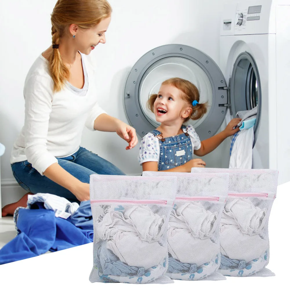 Сумка на молнии для стиральной машины сумка из тонкой сетки Улучшенный чехол