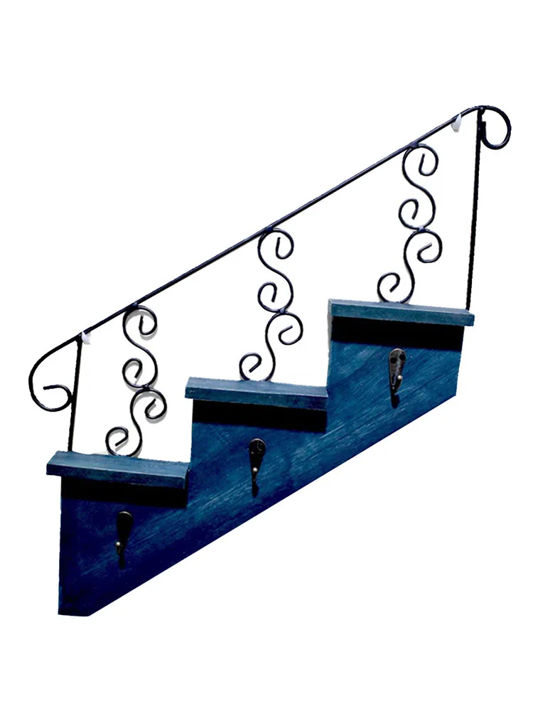 Железная настенная подвесная корзина Цветочная полка для горшков