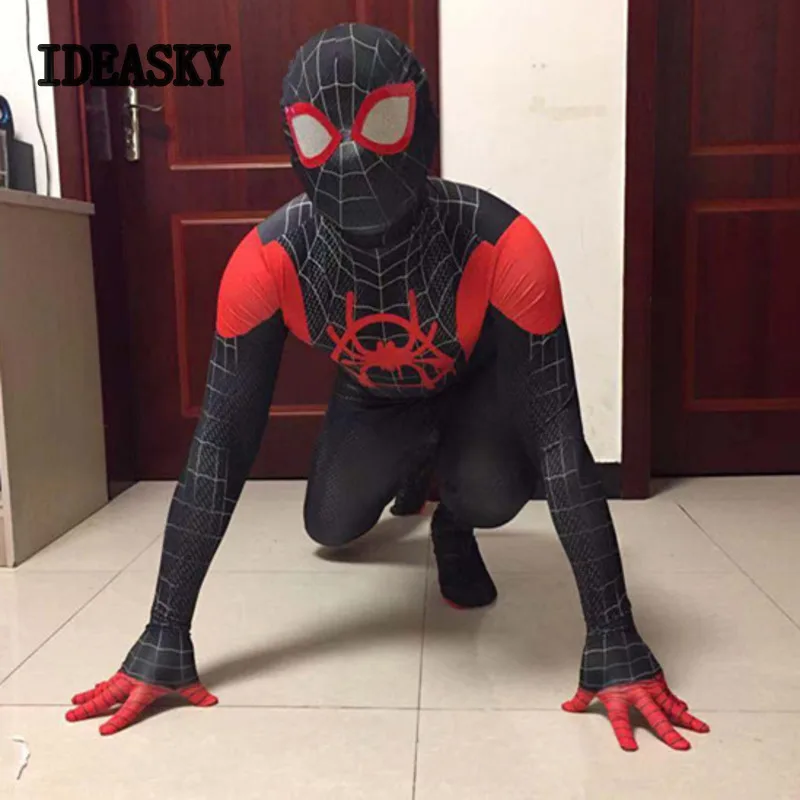 Маскарадный костюм для детей и взрослых с изображением Человека паука в стихах