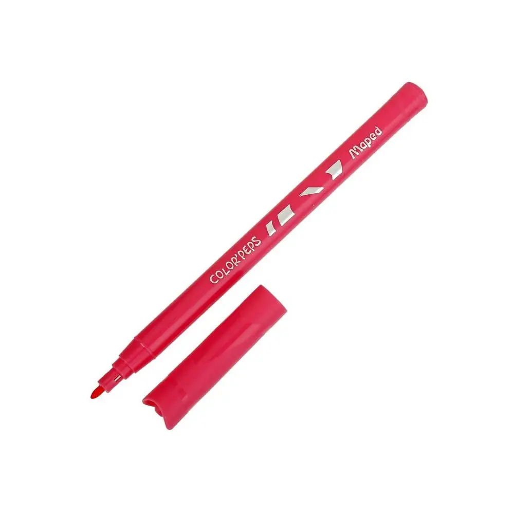 Фломастеры 10 цветов Maped Color Peps Ocean суперсмываемые с заблокированным пишущим узлом