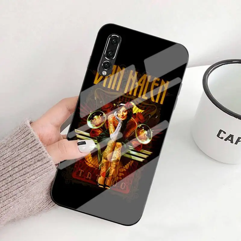 

Eddie Van Halen Graphic Guitar Phone Case For HUAWEI P9 10 Plus 20 Pro 30 Lite Mate9 Honor 7A 8x 9 10Nove3i 5 Tempered Glass