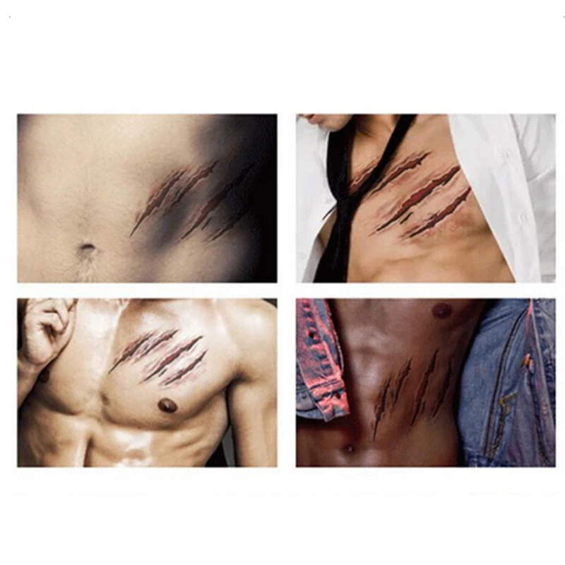 2020 горячая Распродажа Хэллоуин временные искусственные татуировки стикеры