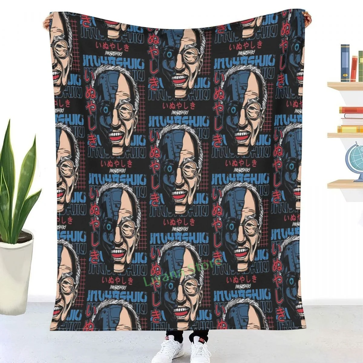 

Ichiro Inuyashiki Throw Blanket 3D printed sofa bedroom decorative blanket children adult Christmas gift