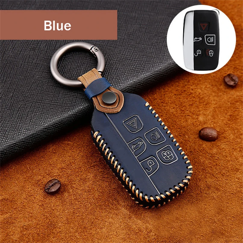 1 шт. Ретро Кожаный Автомобильный Брелок дистанционного управления с ключом